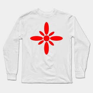 Red flowers Long Sleeve T-Shirt